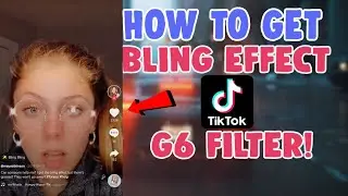 How to Get Bling Effect Filter on Tiktok | Sparkle Filter effect tiktok