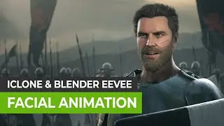 Realtime Facial Animations (iClone AccuLips & Blender Eevee)