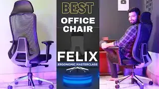 Best Office Chair for Long Hour Use - SmartGRID Chair | The Sleep Company FELIX Office Chair