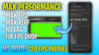 Ultra FPS Module To Unleash Max Performance : Without Root - Max FPS | Fix Lag