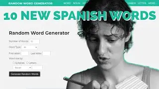 LEARN 10 NEW SPANISH WORDS // Easy Spanish STORY