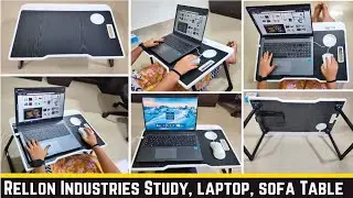 Rellon Industries Study Table for Students Bed Table for Study Foldable Laptop, sofa Table review.