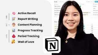 how i use notion for uni, content creation, and life | setup, tour, and templates! 📝💌✅