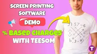 Adding % Based Charges/Discounts in Teesom: [Transform Your Screen Printing Business]