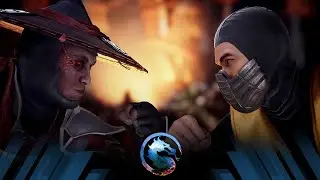 Mortal Kombat 1 - Dark Raiden Vs 'MK '95' Scorpion (Very Hard)