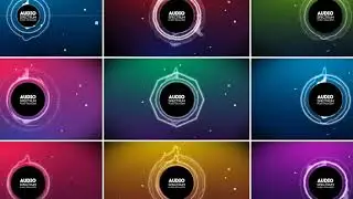 Audio Visualizer After Effects - audio waveform visualization effect after effects Pack