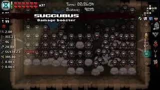 +183923401293824 Ѐ %aV  Damage in TBoI Afterbirth＋ vanilla