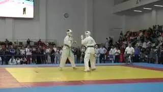 KWU-2014. Final - Stankov Kristiyan vs. Akimov Kirill (Boys 14-15 years -65 kg)