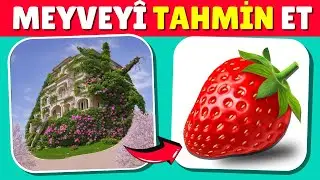 Gizli Meyveyi TAHMİN ET! 🍎🥑🍌 Meyve & Sebze Bulmaca