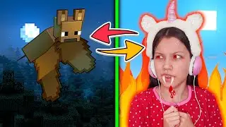 ПРОКАЧАЛАСЬ ДО ЛЕТУЧЕЙ МЫШИ в Minecraft