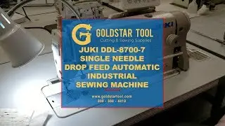 Product Showcase - Juki DDL-8700-7 - Goldstartool.com - 800-868-4419