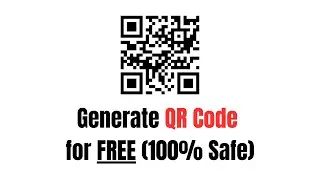 How To Generate QR Code For Free in iPhone, Mac, iPad?! 100% SAFE