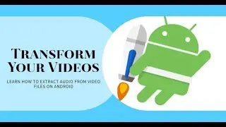 How to Remove Video and Just Keep Audio From a Video File in native android with Media3 Transformer