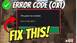 How to Fix Error Code (0x1) in Modern Warfare 3 on PC