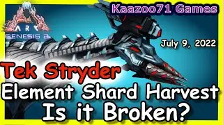 Ark Is the Tek Stryder Broken for Element Shard Harvesting? 💥