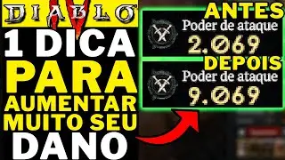 DIABLO 4 - FAÇA ISSO!!! AUMENTE MUITO O DANO DE QUALQUER CLASSE!!!