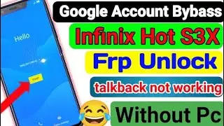 Infinix HOT 3S (X573) FRP Bypass Without PC | 100% Working