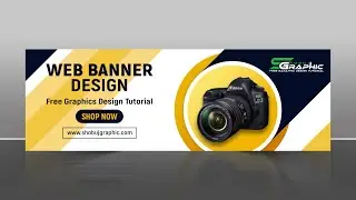 How to create banner in photoshop