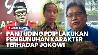 PAN Menilai PDIP Lakukan Pembunuhan Karakter Jokowi, Buntut Sebut 'Mulyono' Jegal Anies Maju Pilkada