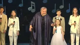 Финал первого отделения юбилейного концерта композитора Евгения Бедненко 