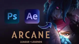 Arcane Season 2 Poster (Animation Timelapse)