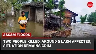 Assam Flood: Two people killed, around 5 lakh affected; Situation remains grim