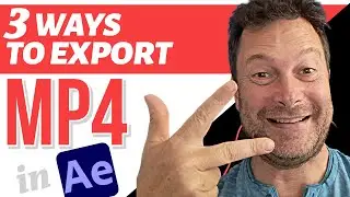 How to Export as MP4 Video from After Effects | Complete Tutorial | 3 Ways to Export