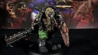 Speed painting Blackstone Fortress: Chaos Ogryn