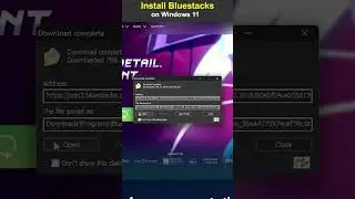 How to Install Download and Bluestacks on Windows 11 