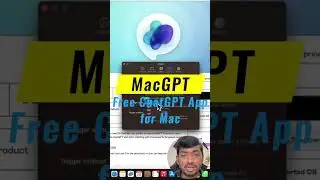 Love using ChatGPT? 🧠 Don't Forget to Try MacGPT 🔥 #OpenAI #Macbook #Apple