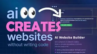 I used AI to Automatically Generate Websites Without Coding