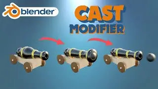 Blender Cast Modifier Explained | Modifiers Tutorial