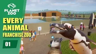 Every Animal Zoo in FRANCHISE MODE!? Planet Zoo (Part 1)