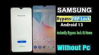 How to Bypass Google FRP lock on any Android phones | All Model Phones | ANDROID 13 FRP BYPASS 2023