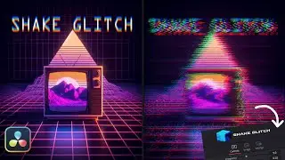 New RGB glitch animation plugin for Davinci Resolve | Fusion Tutorial 