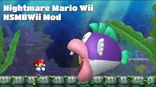 Nightmare Mario Wii - NSMBWii Mod - Broken Mod :)