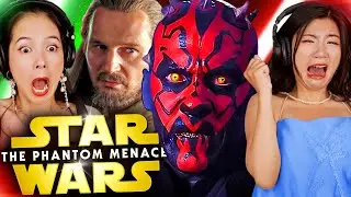 Foreign Girls React | Star Wars: Episode I - The Phantom Menace | First Time Watch