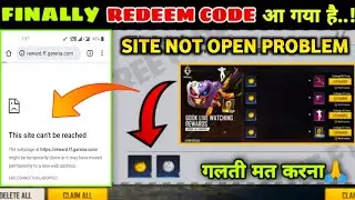 free fire redeem code error problem solve | free fire redeem code error problem fix