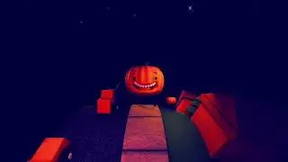 Halloween Pumpkin Walk 8K VR (SBS VR180 3D)