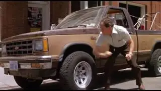 The Wizard (1989) car/truck war scene