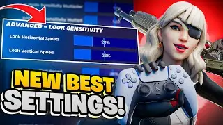 *NEW* Best Fortnite Season 2 Controller SETTINGS + Sensitivity (Xbox/PS5/PC)