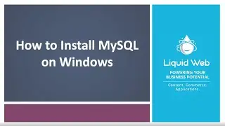 How to Install MySQL on Windows