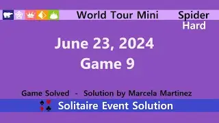 World Tour Mini Game #9 | June 23, 2024 Event | Spider Hard