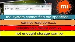 mi flash error | fix all problem mi flashtool (mi flasher comunity)