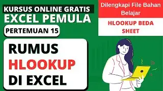 BELAJAR RUMUS HLOOKUP PADA EXCEL | TUTORIAL EXCEL PEMULA #15