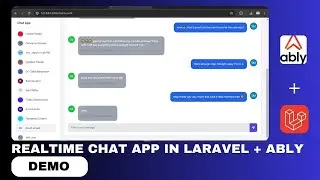 Creating a Realtime Chat App in Laravel 11 & Ably  | Breeze | Intermediate Level | Demo