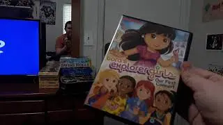 Menu Walkthrough Of Dora The Explorer: World Adventure DVD From 2006 🌍 (Guset Star Mason The Bunny)