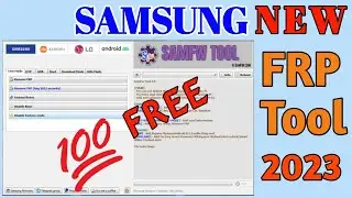 Samsung FRP Tool 2023|| Samsung New FRP Tool