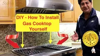 How To Install Thermador Gas Cooktop - DIY | Motivational Video To Install Gas Cooktop Yourself