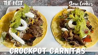 The BEST Slow Cooker Carnitas | Delicious and Simple Crockpot Carnitas | Crockpot Recipes |